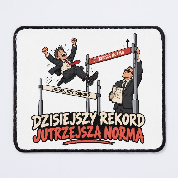 Item preview, Dzisiejszy Rekord Jutrzejszą Normą designed and sold by PRINTIONAL.
