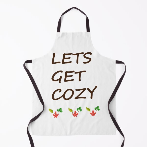 Item preview, Let's Get Cozy - Autumn Leaves Typography designed and sold by NAMASTHE WORLD.