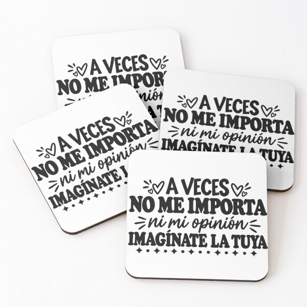 Item preview, A Veces No Me Importa Ni Mi Opinión Imaginate La Tuya Gráfico designed and sold by VGAfanatic.