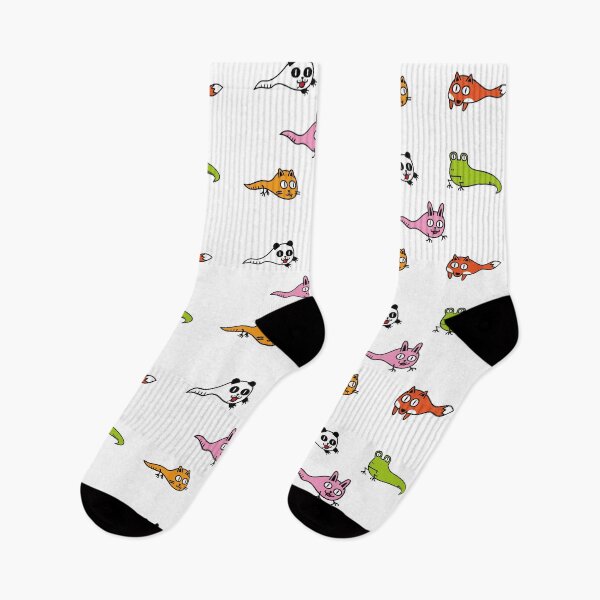 Item preview, Cute Obake Monster Collection – Funny Ghost Panda Frog Rabbit Cat and Fox Gift for Animal Lovers designed and sold by Wurstlady.
