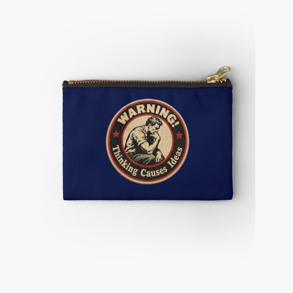 Item preview, Warning - Thinking Causes Ideas designed and sold by AlienAlmanac.