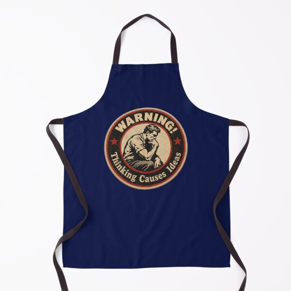 Item preview, Warning - Thinking Causes Ideas designed and sold by AlienAlmanac.