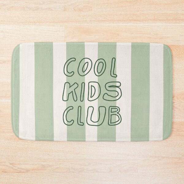 Item preview, Cool Kids Club Trendy Matcha Mint Pastel Retro Stripes designed and sold by nineFlorals.
