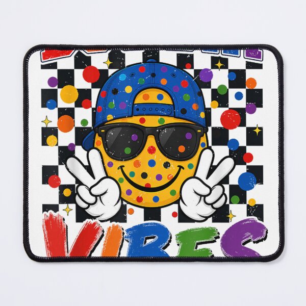 Item preview,  Dot Day Vibes Smile Face Colorful Polka Dot designed and sold by Crookedorbit.