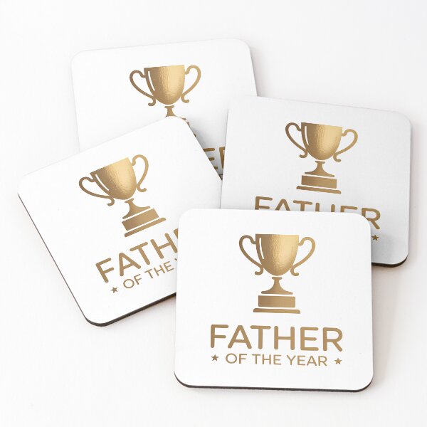 Item preview, Father of the Year — Classic Fathers Day Pokal Design designed and sold by LoFizzy.