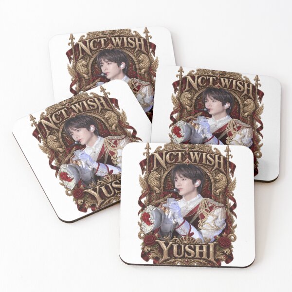 Item preview, NCT WISH YUSHI Golden Crown Emperor Fantasy Kpop Art designed and sold by Valeree Store.