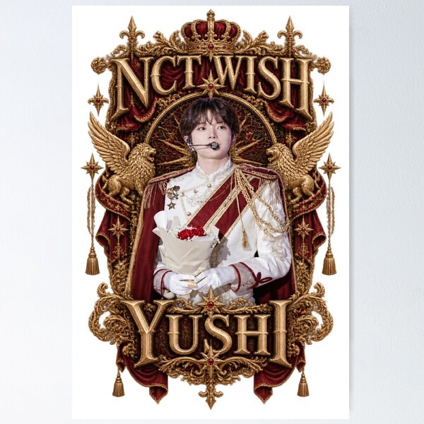 Item preview, YUSHI NCT WISH Royal Prince Golden Palace Fantasy Design designed and sold by Valeree Store.
