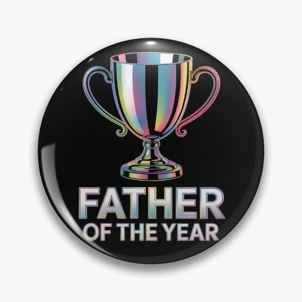 Item preview, Father of the Year — Classic Fathers Day Pokal Design designed and sold by LoFizzy.