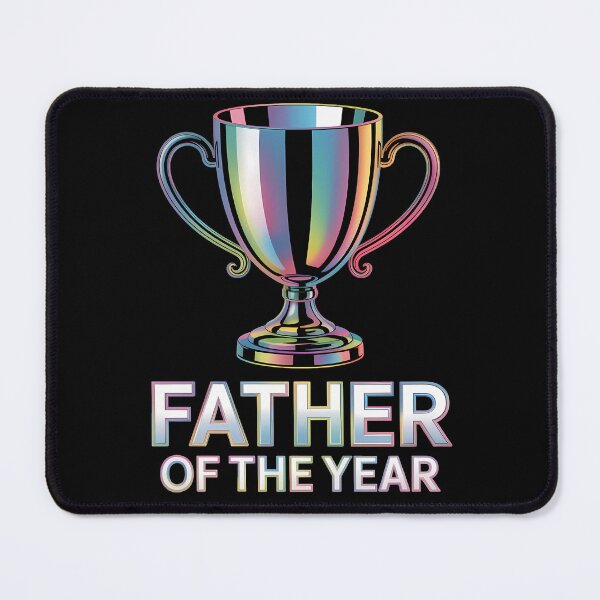 Item preview, Father of the Year — Classic Fathers Day Pokal Design designed and sold by LoFizzy.