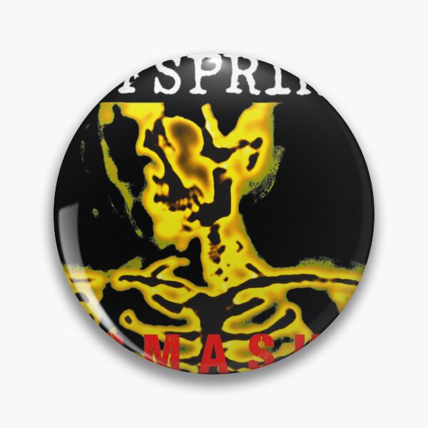 Item preview, The Offsprings Smashs Flaming Skeleton  designed and sold by CressidaRook.