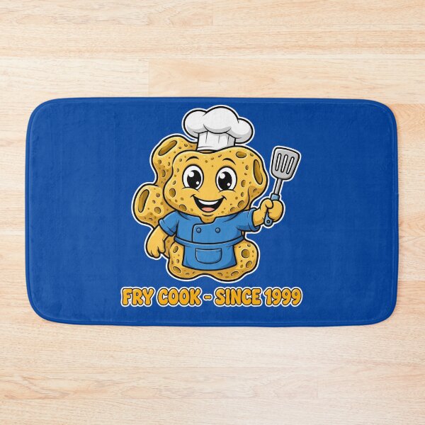 Item preview, Fry Cook Sponge Guy designed and sold by GeeklyShirts.