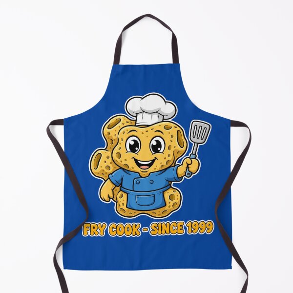 Item preview, Fry Cook Sponge Guy designed and sold by GeeklyShirts.