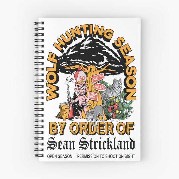 Item preview, Sean Strickland Wolf Hunting Season  designed and sold by ALLETAMCCRICK.