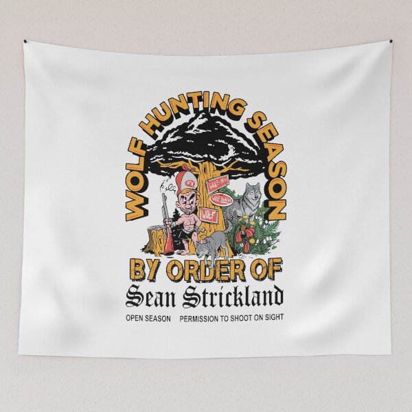 Item preview, Sean Strickland Wolf Hunting Season  designed and sold by ALLETAMCCRICK.