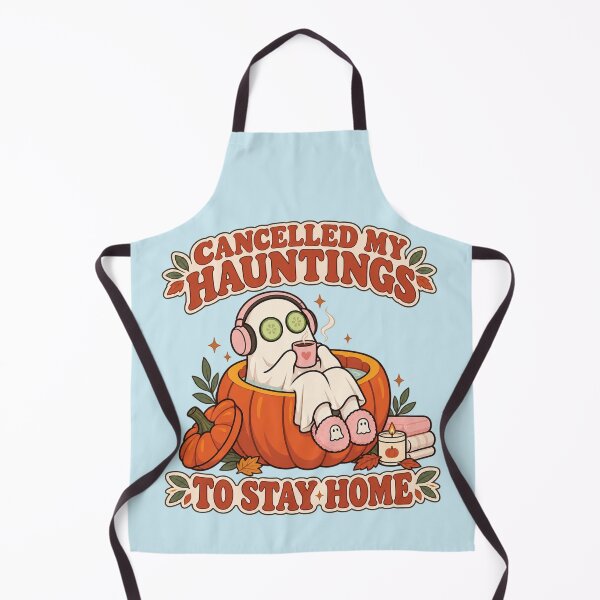 Item preview, Cancelled My Hauntings To Stay Home Cute Introvert Ghost Fall designed and sold by tee.crush.