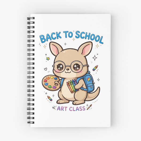 Item preview, Cute Kangaroo Back To School Art Class designed and sold by Wildlife-Walk.