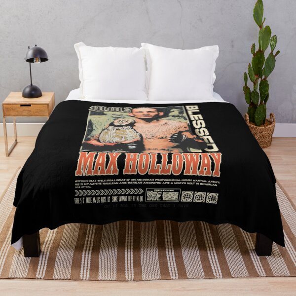 Item preview, Max Holloway Blessed MMA Champion Retro Retro designed and sold by ALLETAMCCRICK.