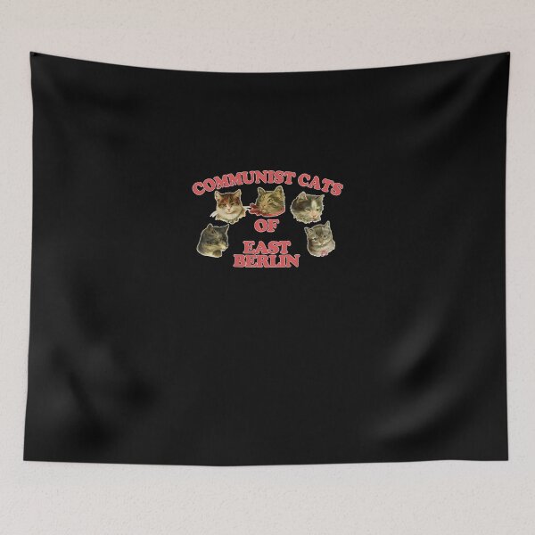 Item preview, Communist Cats Of East Berlin  Retro Style Cat Lover Gift  designed and sold by sanondvbiga.