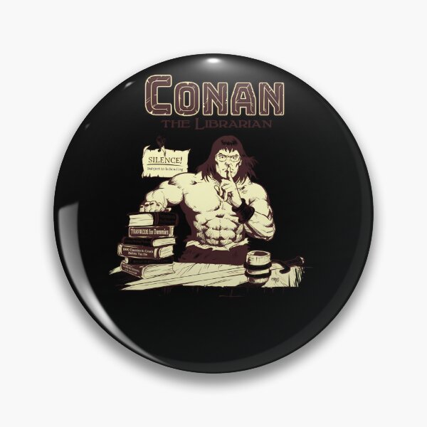 Item preview, Conan The Librarian Alt Vertion  designed and sold by burmrmbu.
