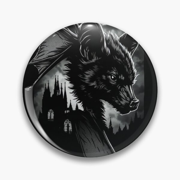 Item preview, The Bat Guardian of the Gothic Castle designed and sold by KinoDesign.