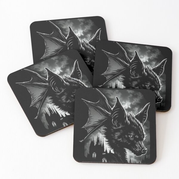 Item preview, The Bat Guardian of the Gothic Castle designed and sold by KinoDesign.