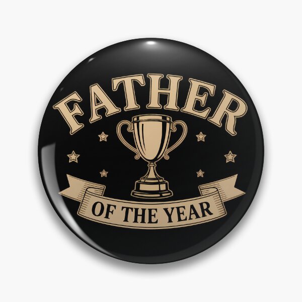 Item preview, Father of the Year — Classic Fathers Day Pokal Design designed and sold by LoFizzy.