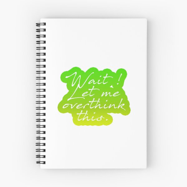 Item preview, Green rainbow wait let me overthink this designed and sold by Anne Londez Studio.