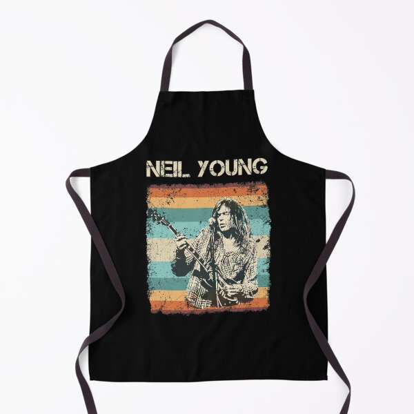 Item preview, NEIL YOUNG  Grunge Musician Portrait designed and sold by LorenaTowne.