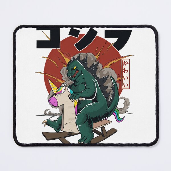 Item preview, Funny Kaiju Unicorn Rocking Horse  designed and sold by KyonnaMakle.