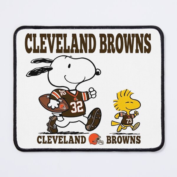 Item preview, Snoopy Cleveland Browns Game Day Football Fan Art designed and sold by CaneufeyCip.