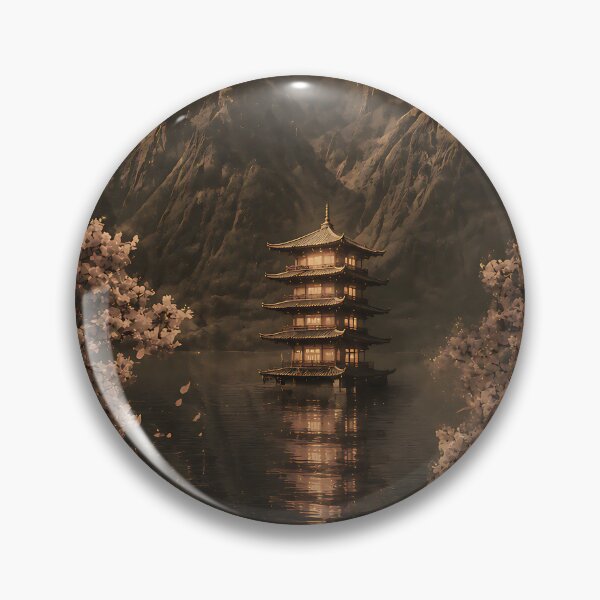 Item preview, Glow of the Pagoda Part 9 ''Convergence'' (Vintage Version) designed and sold by MaxDreamsArt.