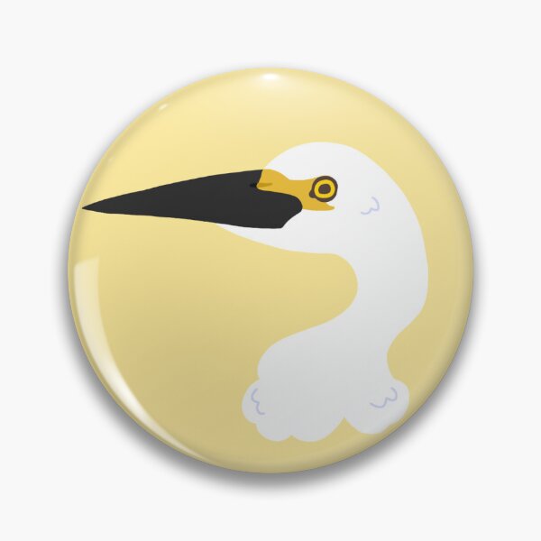 Item preview, CBS Sticker - White Dimorphic Egret designed and sold by ClumsyPillbug.