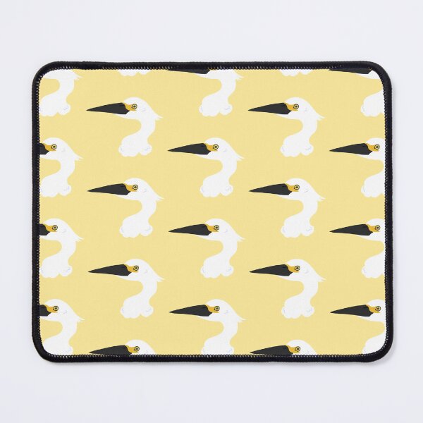 Item preview, CBS Sticker - Snowy Egret designed and sold by ClumsyPillbug.