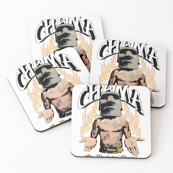 Item preview, Poatan Chama Moai MMA Fighter  designed and sold by ALLETAMCCRICK.