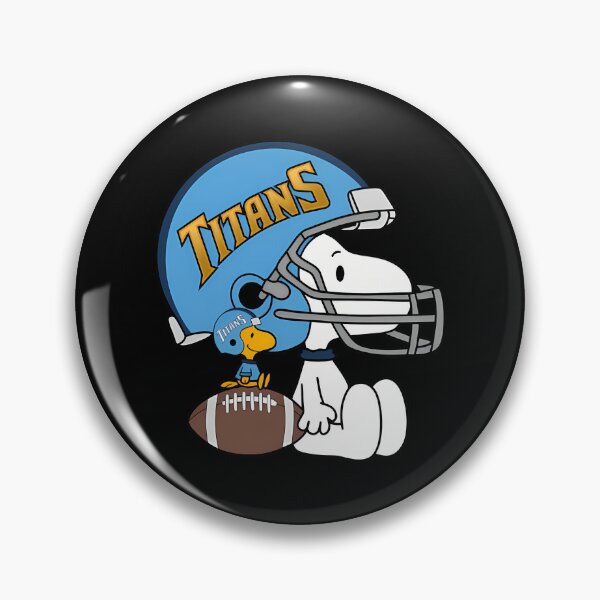 Item preview, Snoopy And Woodstock Tennessee Titans designed and sold by AbdielHeaney.