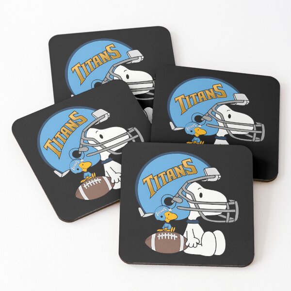 Item preview, Snoopy And Woodstock Tennessee Titans designed and sold by AbdielHeaney.