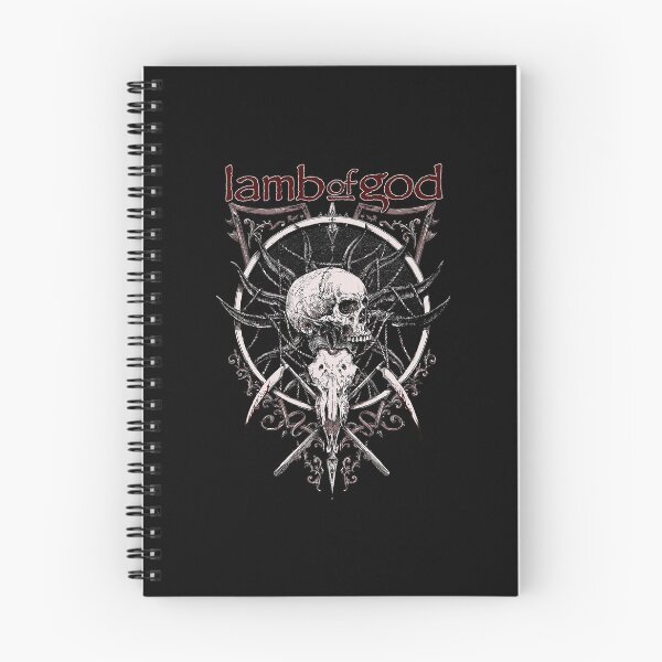 Item preview, Lamb of God white skull designed and sold by halierzumi.