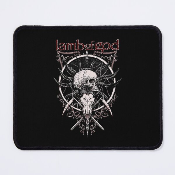 Item preview, Lamb of God white skull designed and sold by halierzumi.