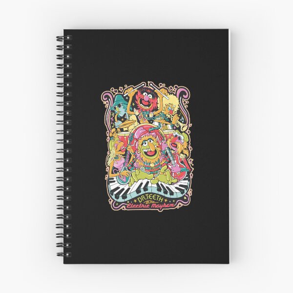 Item preview, Electric Mayhem Band Psychedelic Band Members Visual designed and sold by LorenaTowne.