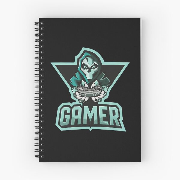 Item preview, Skeleton Gamer Controller Teal Black Edgy Gaming  designed and sold by Williebloed.