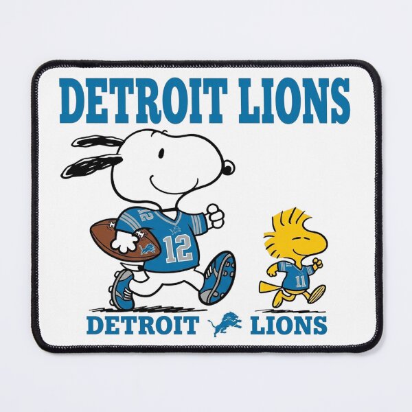 Item preview, Snoopy Detroit Lions Game Day Football Fan Art designed and sold by CaneufeyCip.