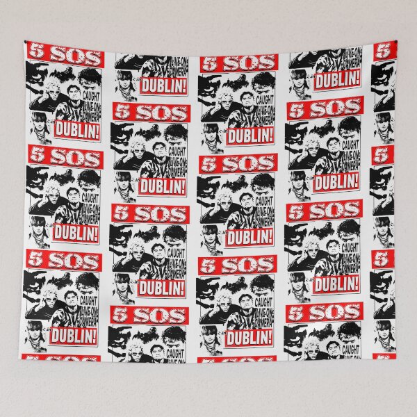 Item preview, 5SOS 5 Seconds Of Summer Dublin Concert Tour Art designed and sold by coinpluz.