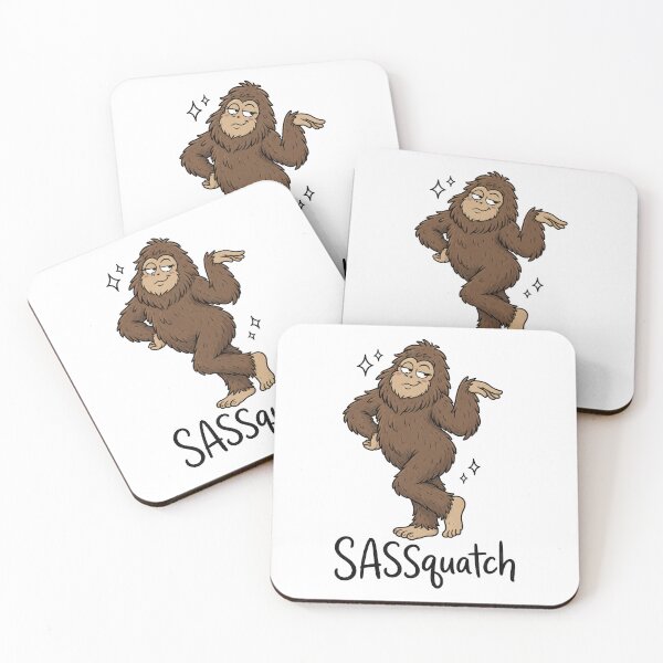 Item preview, Sassquatch Sassy Sasquatch Funny Bigfoot Cartoon designed and sold by ShirtWreck.