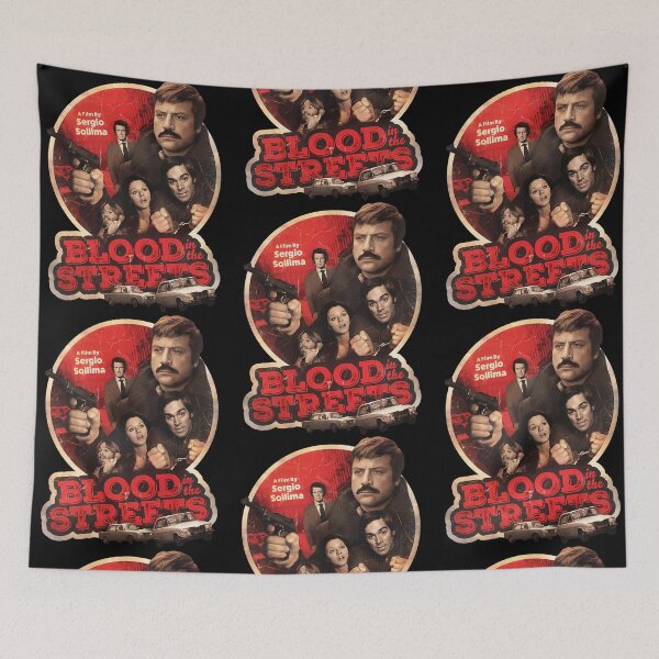 Item preview, Blood In The Streets (1973) designed and sold by StoreArtWood.