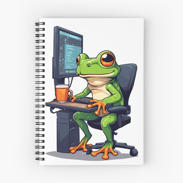 Item preview, Tech frog designed and sold by DSIGNMAN.