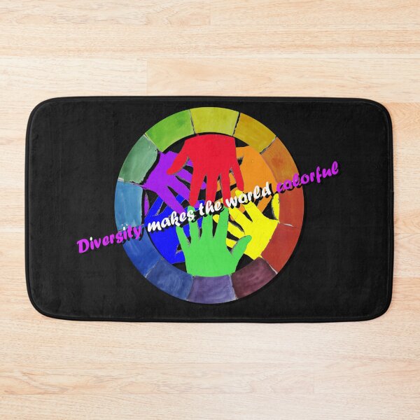 Item preview, Diversity Rainbow – Colorful Hands and LGBTQ Pride designed and sold by cp-art.art.