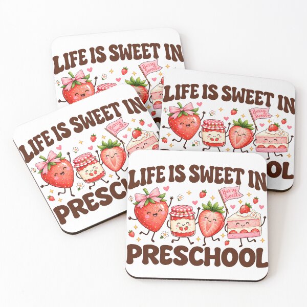 Item preview, Life Is Sweet In Preschool Strawberry Teacher designed and sold by VGAfanatic.