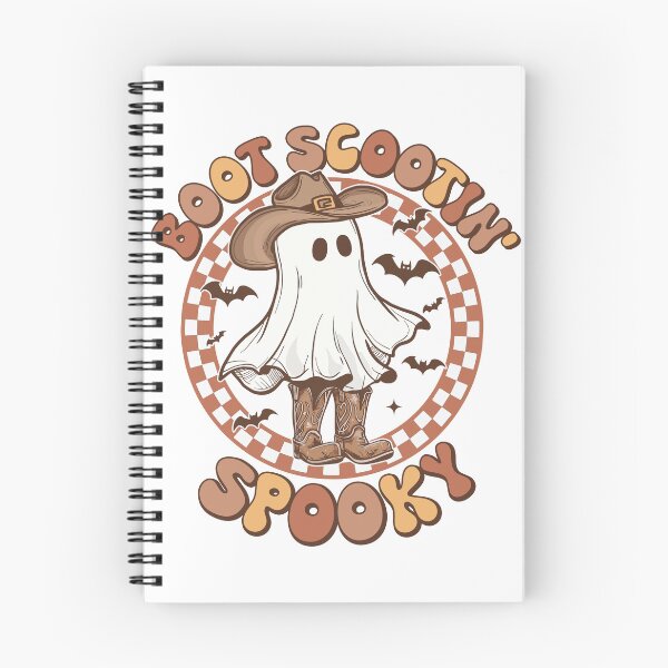 Item preview, Boot Scootin Spooky Western Ghost Halloween Cowboy Design designed and sold by varin-studio.