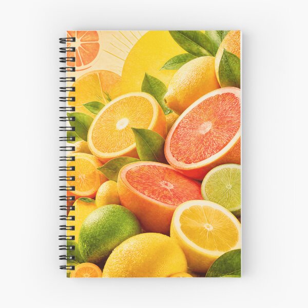 Item preview, Vintage Citrus Fruit Lemon Orange Grapefruit designed and sold by PhoceaWallpaper.