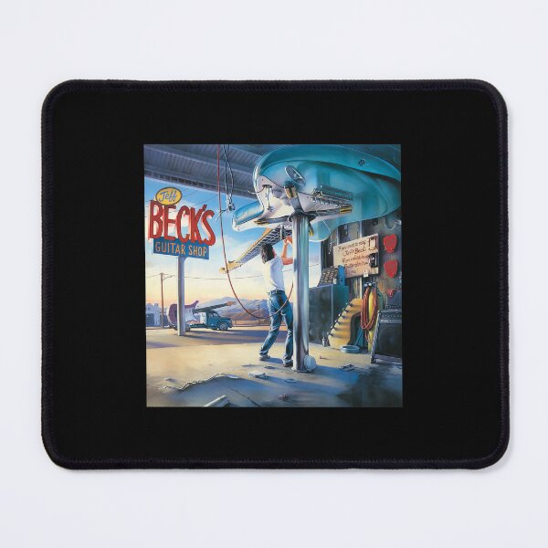 Item preview, Jeff Beck Shop Mechanic Garage Art Replica designed and sold by LorenaTowne.